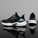 All-Match atmibable lässige Schuhe für Männer leichter weicher Sohle Sneakers Soft Sohle Kee-Resistant Herrenschuhe für Sommerpendeln im Freien im Freien trendige Schuhe JX-YC-683 Black 40