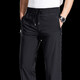 JOEONE men's ice silk casual pants summer lightweight drawstring sports men's pants straight-dragged trousers 723 gray M 90-110Jin [Jin equals 0.5 kg]