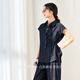 Vanciman rétro Denim Costume pour les femmes en été New Cotton Sans manchette High Wide-Leg-Leg Pant