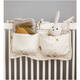 Tragen von Katzenbabys Crib reines Baumwoll am Krankenbett Aufbewahrung Hangsack Wickelbeutel Kinderwagen Hanging Bag Aufbewahrungstasche Kinderbett Aufbewahrung Hängende Beutel Orange Hanging Bag Spot