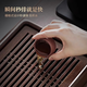 Shangyanfang ebony solid wood tea tray tea tray water storage drain type small home office kung fu tea set dry brewing tea table