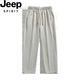 Jeep Spirit Straight Hosen Herren Sommer neuer Stil Trendy Lose Casual Hohoser Cool atmungsaktiv