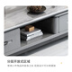 Ziwu Tea Table TV -Schrank Kombination Einfacher, einverrückter Dicke Slab Storage Tea Table TV -Schrank 801# Single Pull TV -Schrank