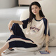 Cha Xiao A pajamas for women summer short-sleeved loose pajamas shorts Korean style cropped pants casual home clothing women suit N64 T-9848 (suit shorts) 3XL (160-180Jin [Jin equals 0.5 kg])