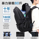 Pull back men's large-capacity backpack, multi-functional business trip bag, outdoor mountaineering bag, casual business luggage backpack