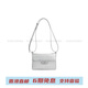 Calvin Klein CK Small CK One-Ho-Ho-Ho-Ho-Ho-House Cow Wide/Fabric Crossbody Shoulse Hearsta Silver Regalo de regalo de plata (Bag + Brand Exclusive Gift) Caja de regalo)