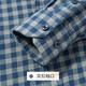 Rich 100% cotton double-sided brushed autumn men's shirt men's long-sleeved warm plaid soft waxy skin-friendly men's shirt
