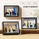 World landmarks and architecture city New York Dubai skyline assembled toy building blocks decorative painting hanging painting Dubai skyline 757 particles [photo frame color