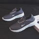 Huili senior shoes men's shoes comfortable middle-aged and elderly casual shoes dad shoes breathable mother shoes KGH1477 black gray 43