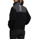 adidas Logo Logo Lamm Velvet warme langärmelige Jacke Velvet Jacke Frauen schwarz schwarz l
