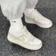 Nike (Nike) Freizeitschuhe Frauenschuhe 2025 Sommer neue Sportschuhe AF1 Air Force Nr. 1 Low Top Shoes IB3881-001 IB3881-001 Phantom grau/helles Militärgrün 39