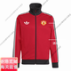 阿迪达斯 （adidas）外套男女三叶草复古条纹休闲足球立领夹克 JD9096 IY0055官方旗舰 深靛蓝1 IT3878 2XL