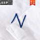 Jeep Spirit Herren-Wäsche Lappel mit kurzärärmigem T-Shirt lose Hemdkragen mit Kragen T-Shirt Leinen T-Shirt Leinen Sommerkleidung Yunyi-9711 Blaue dunkle Farbe. M