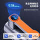 
Xushansi car inflatable pump portable wireless car tire inflatable pump charging high-voltage electric vehicle inflatable pump pressure measurement orange-car inflatable pump wired pointer-lighting cigarette