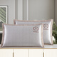 Écoute d'oreiller en soie de glace d'été Double face Été Cool Mat Oreiller Core Core Single Rattan Pouteau d'oreiller adulte Home One Paire Ice 679-7 Zishulin Worew Case (une paire) 48x74cm