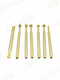 GKS003 series gold-plated probe ingun test needle 125mil British steel spring needle 2.0mm telescopic needle 003201127 50 pieces/pack A3000300g