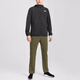 THE NORTH FACE M Upf Wind Jacket Outdoor Sports Thin Hooded Breathable Windproof Dark Gray S