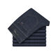 Siete lobos jeans de seda de hielo de verano para hombres delgados de la pierna recta, la cintura alta de la cintura alta para hombres, los pantalones largos elásticos de papá, los hombres 9855, la seda del hielo azul medio delgado 28 (dos pies uno)