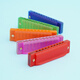 BREAZA children's harmonica special blowing instruments for babies toys for beginners and children's oral organs purple harmonica