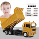 Zhouke Mining Dump Truck Large Wireless Remote Control Dumper Truck Engineering Transport Truck Dump Truck Dirt Truck Children's Electric Vehicle Alloy Version 5-way Remote Control Bulldozer Playable + 2000 mAh Approximately 90 Minutes of Play