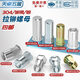 Tianzhuo Hardware National Standard 304 en acier inoxydable / Galvanisé Pull Rivet Écrou de traction Écrou de relât Coiffage Rivet Cap