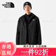 The North Face three-in-one jacket for women's outdoor sports fleece liner waterproof and warm jacket 24 autumn and winter new 7QW6 4H0 4H0/black S/155 (recommended to take a larger size)