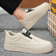 Seven Wolf Canvas Men's Shoes for Summer Breathable 2025 New Men's Sports and Leisure Ever-Match Flat Shoes for Lazy One-Part Shoes Beige-Main Picture 39
