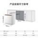 TOSHIBA White Jade A50Pro fully embedded dishwasher 16 sets capacity 360 satellite spray arm maternal and infant grade four-star disinfection 105 hot air drying 20% national subsidy