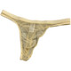 Männertangs sind transparent eng und sexy atmungsaktives Mesh -Eisseide -Unterwäsche für Männer. Herren-T-Shorts sind niedrig. Weiß M 80-110Jin [Jin ist 0,5 kg]