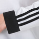 阿迪达斯 （adidas） 三叶草男装女装夏季新款情侣修身长袖T恤棉质透气休闲运动服 黑色/IA4877 2XL