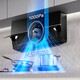 Boss [Physical Model] offline same thin Jinrui series range hood AI constant suction digital frequency conversion low noise mute U1M/5009S/5008-U1 smoke stove set 5009S large suction single range hood