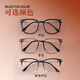 Jfjn Gafas de luz anti-Blue para mujeres Gafas de miopía Los gafas de marco grande de los hombres emparejados profesionalmente con 5009 tree Starts School