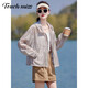 
Tachimis TOUCH MISS high-end light and breathable jacket for women 2025 summer new versatile small short outdoor hooded sun protection clothing picture color M 120Jin [Jin equals 0.5 kg]