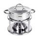 Kisag Vaglow stove stainless steel hot pot single small hot pot 16CM Elf Classic Set (Silver-Anti-scalding)