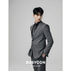 BUSYCON suit men's suit gray wool high-end business casual formal wear groom wedding men's wedding suit three-piece gray (two-piece suit top + pants) 50 reference weight 135-145Jin Jin equals 0.5 kg