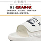 
NOSSKISS International Luxury Brand Men's Shoes and Slippers High-end Men's Flip Flops Comfortable Anti-Slip Beach Drag Fashionable and Versatile Sandals White [Brand Gift Box] 40