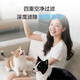 Leader Haier Smart Home Production Lazy Ultra-dünne Waschmaschine Baiqiao Serie Vollautomatisches Hauswasch- und Trocknungsset 1,21 Waschverhältnis Wärmepumpe Trockener XQGL100-BLDB686WU1 Weißes Wasch- und Trocknungsset Lazy Wäsche 10 gemeinsame Jin [Jin Equals Equals gleichen] Waschmaschine
