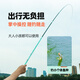 Guangwei Guangwei Xiwu Creek Handstange Super kleine Objektstangenfischerei Crucian Karpfenkurzabschnitt Stream -Stabfischerei 2,7m
