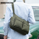 Bigcowcow Crossbody Bag Herren große Kapazität Pendeln 14-Zoll
