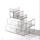 Yonghuan Andere Aufbewahrungsbox -Schubladen Organizer Storage Box Transparent Acryl rechteckige partielle Kosmetik Küche 4877 Seiten U Transparent Korb mittelgroß 1 pt hohe transparent