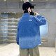 Rongxitu Boys Shirt à manches longues veste de jean décontractée Spring and Automn Style Boys Top 5012 Style 120