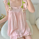 S.SOFEA夏季带胸垫睡衣甜美可爱少女家居服广州十三行 hds-9930#紫色 185 XXL