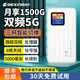 Gexing portable wifi6 true 5G official genuine car portable portable Wifi6 wireless network card three networks universal mobile portable wifi5g non-unlimited traffic 2025 new 5G speed version WiFi6 button to switch three networks free data cable free traffic 20G/30 days valid (contact customer service for a free trial)