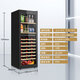 Vinocave266BD ice bar home refrigerator beverage tea preservation red wine cabinet constant temperature wine cabinet multi-functional model