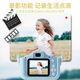 Timini Children's Camera HD Toys Can Take Photos Digital Camera Toys Student Girls Boys Birthday Gifts SLR 128G Large Memory Blue Little Beast