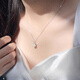 Fat Donglai's same style pearl pendant, one Uncle Li's original silver pod necklace, versatile and elegant s925 silver necklace, silver pod necklace