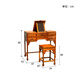 Tiger Master mahogany furniture Burmese rosewood (scientific name: Macrocarpus rosewood) solid wood dressing table folding dressing table with dressing mirror room dressing table with stools dressing table with stools