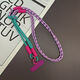 Mobile phone lanyard, chain case, lanyard back, super nice model for ladies, exquisite and high-end clip, special anti-lost ring buckle, new style, can be worn crossbody/hangerneck/wrist - length adjustable, crossbody style, green, pink and yellow, two-strand braided three-purpose lanyard + headband pink baby pendant