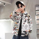 Children's clothing boys' shirts 2025 new spring and autumn models for middle and large children autumn handsome autumn shirts boys long-sleeved trendy white 160