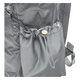 New Balance Mochila de nylon portátil versátil de moda para hombres y mujeres, parejas, plata, plata